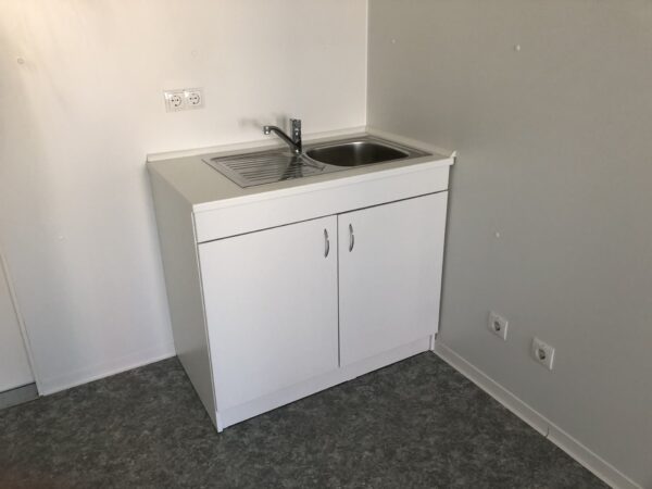 Kantoorunit met kopraam - keuken en toilet - 6x3 meter - Afbeelding 8