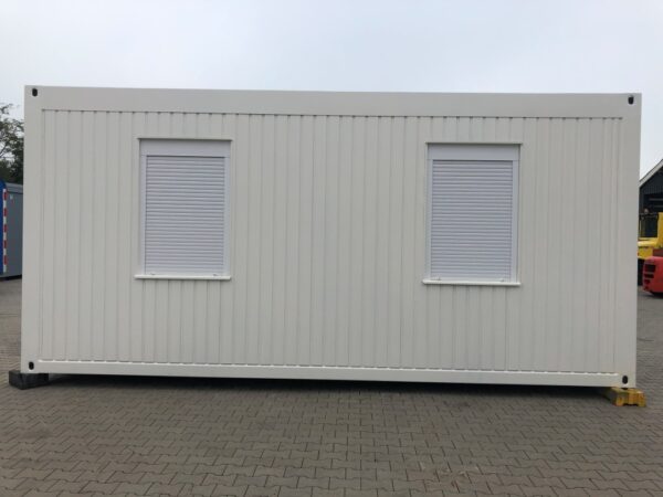 Kantoorunit met 2 zijramen links en keuken - 6x3 meter - Afbeelding 5