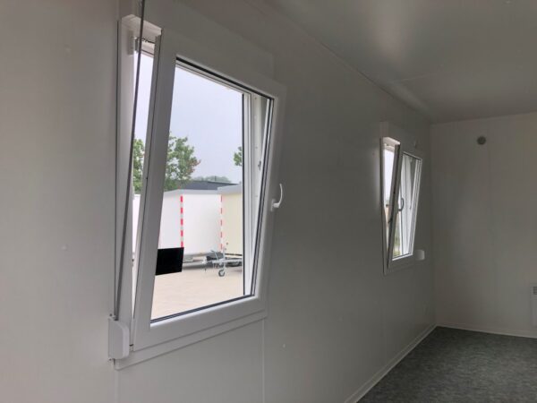 Kantoorunit met 2 zijramen links en keuken - 6x3 meter - Afbeelding 6
