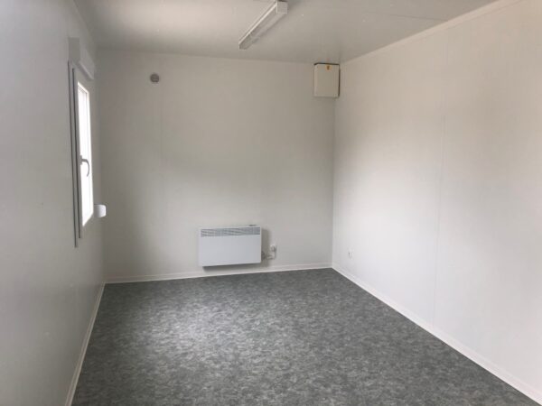 Kantoorunit met 2 zijramen links en keuken - 6x3 meter - Afbeelding 7