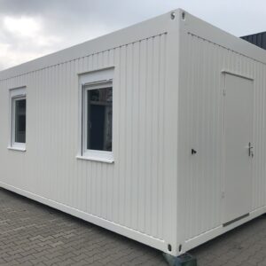 Kantoorunit met 4 zijramen - 6x3 meter
