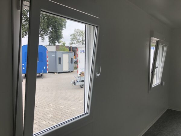 Kantoorunit met 4 zijramen - 6x3 meter - Afbeelding 10