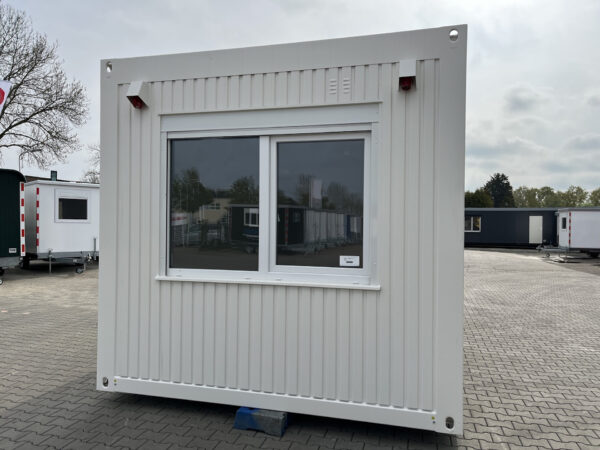 Kantoorunit met kopraam en zijraam links - 6x3 meter - Afbeelding 2