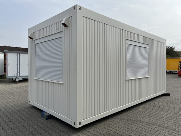 Kantoorunit met kopraam en zijraam links - 6x3 meter - Afbeelding 12