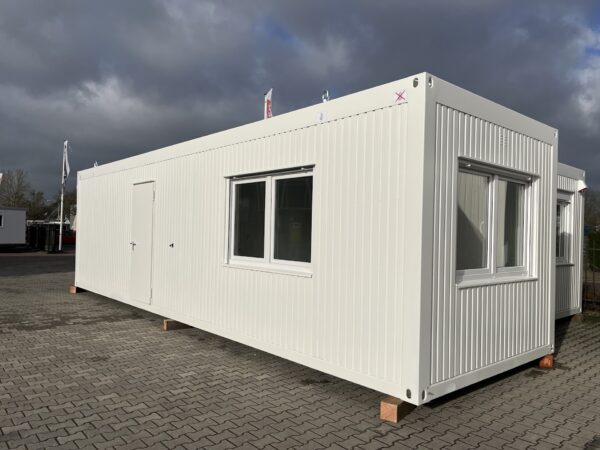Kantoorunit met kopraam en zijraam rechts - keuken en toilet - 10x3 meter - Afbeelding 15