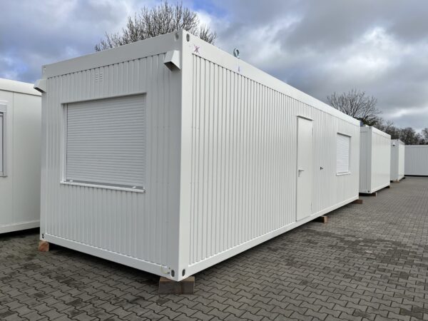 Kantoorunit met kopraam en zijraam rechts - keuken en toilet - 10x3 meter - Afbeelding 16