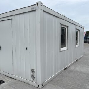 Kantoorunit - 6x2.5 meter met keuken 2x ZRR