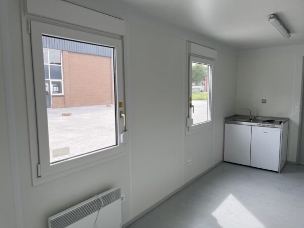 Kantoorunit - 6x2.5 meter met keuken 2x ZRR - Afbeelding 7