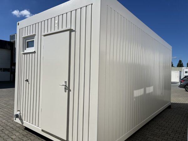 Kantoorunit - 6x3 meter met keukenblok/ koelkast en toilet