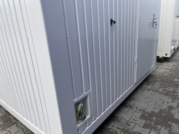Kantoorunit met 2 zijramen links en keuken - 6x3 meter - Afbeelding 11