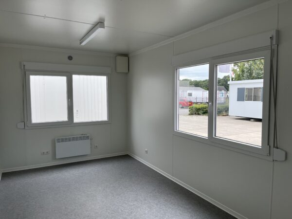 Kantoorunit met kopraam en zijraam rechts - 6x3 meter - Afbeelding 7