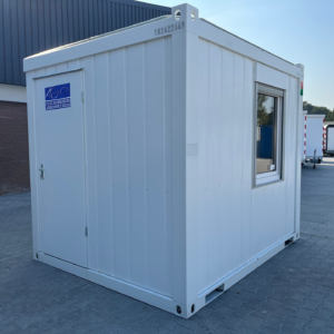 Kantoorunit met zijraam rechts - 3 x 2,5 meter