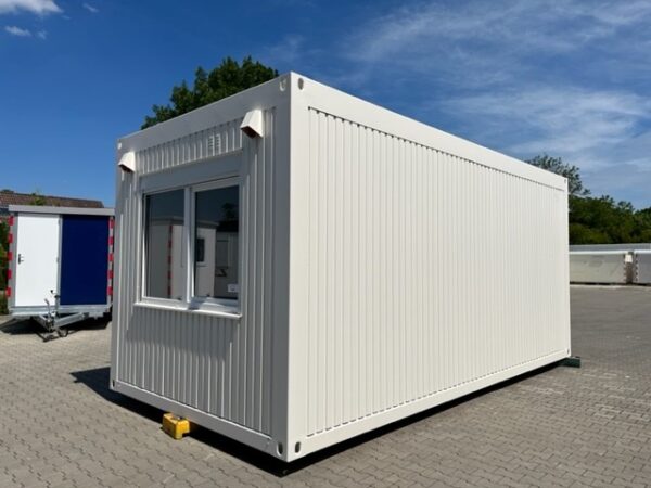 Kantoorunit met kopraam - keuken en toilet - 6x3 meter - Afbeelding 4