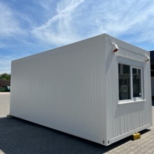 Kantoorunit met kopraam - keuken en toilet - 6x3 meter