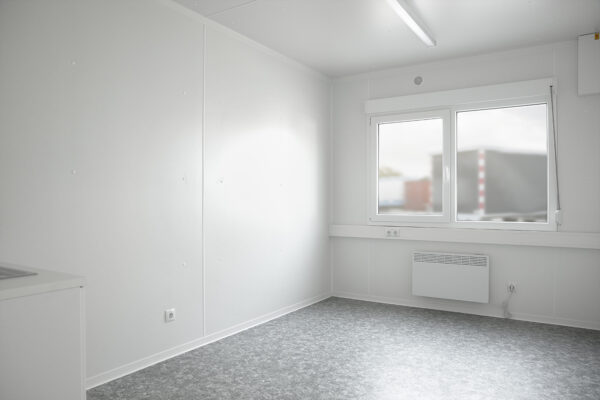 Kantoorunit met kopraam - keuken en toilet - 6x3 meter - Afbeelding 6